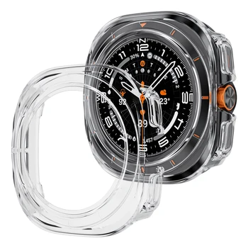 PC Case for Samsung Galaxy Watch new 8 Ultra 47mm Accessories Hollow Hard Frame Protective Bumper for Galaxy Watch 7 Ultra cover