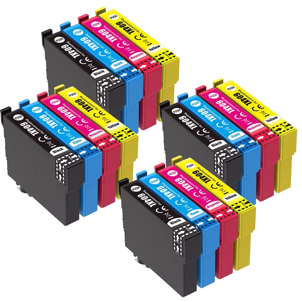 Compatible Ink Cartridge 604XL T604XL T604 XL For Epson WF-2910 WF-2930 2935 WF-2950 XP-2200 4205 2205 3200 3205 XP-4200