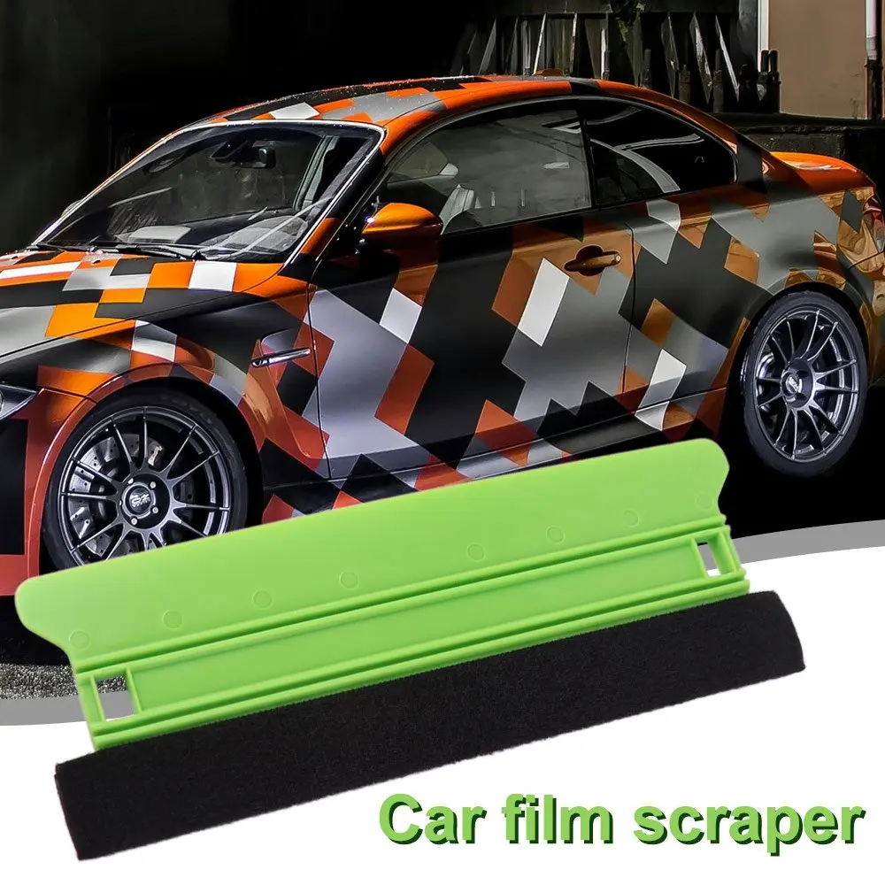Premium Felt Edge Squeegee Set with Hanging Hole - Scratch-Free Comfort Grip for Effortless Vinyl Application, 2-Pack