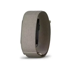 Nylon Woven Adjustable Sports Fitness Tracker Strap - Unisex Wristband - S - M  Women (Mist Gray)