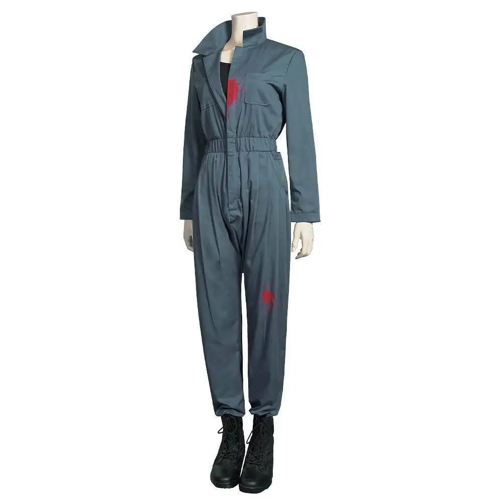 Halloween 4 Michael Myers Black Jumpsuit Cosplay Costume
