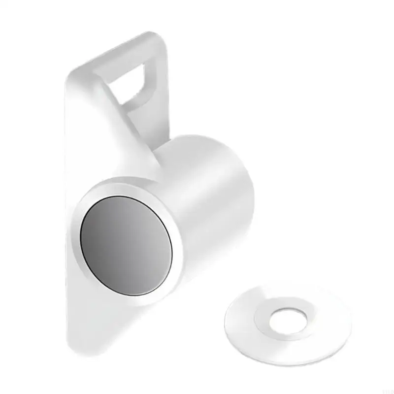 652F Multipurpose Strong Door Stoppers for Cabinets Easy Installation Without Drilling Rustproof Zinc Alloy