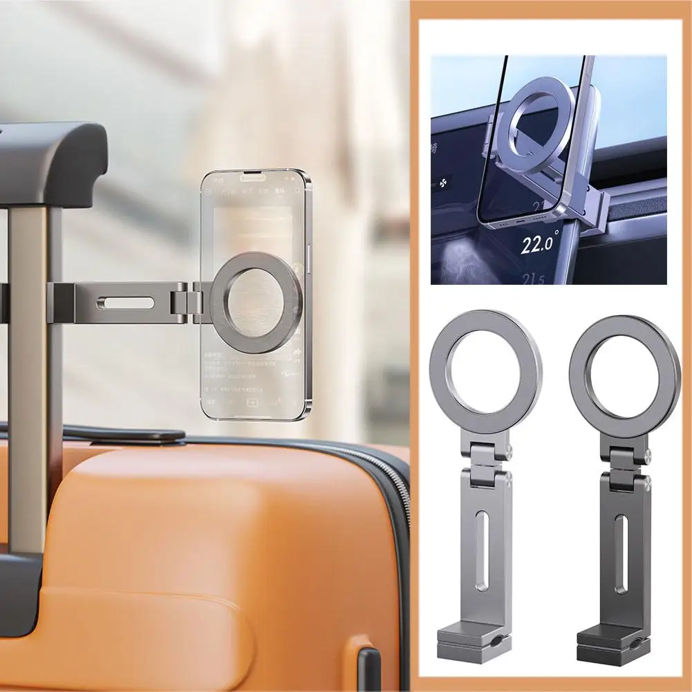 

Universal Magnetic Mobile Phone Holder 360° Flexible Portable Rotation Accessories Adjustable Mount Travel Phone R0S9