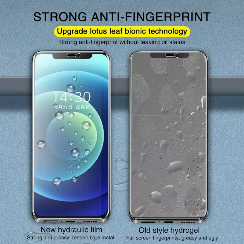 Premium Hydrogel Screen Protector Film - 4 Pack, Soft and Durable Protection
