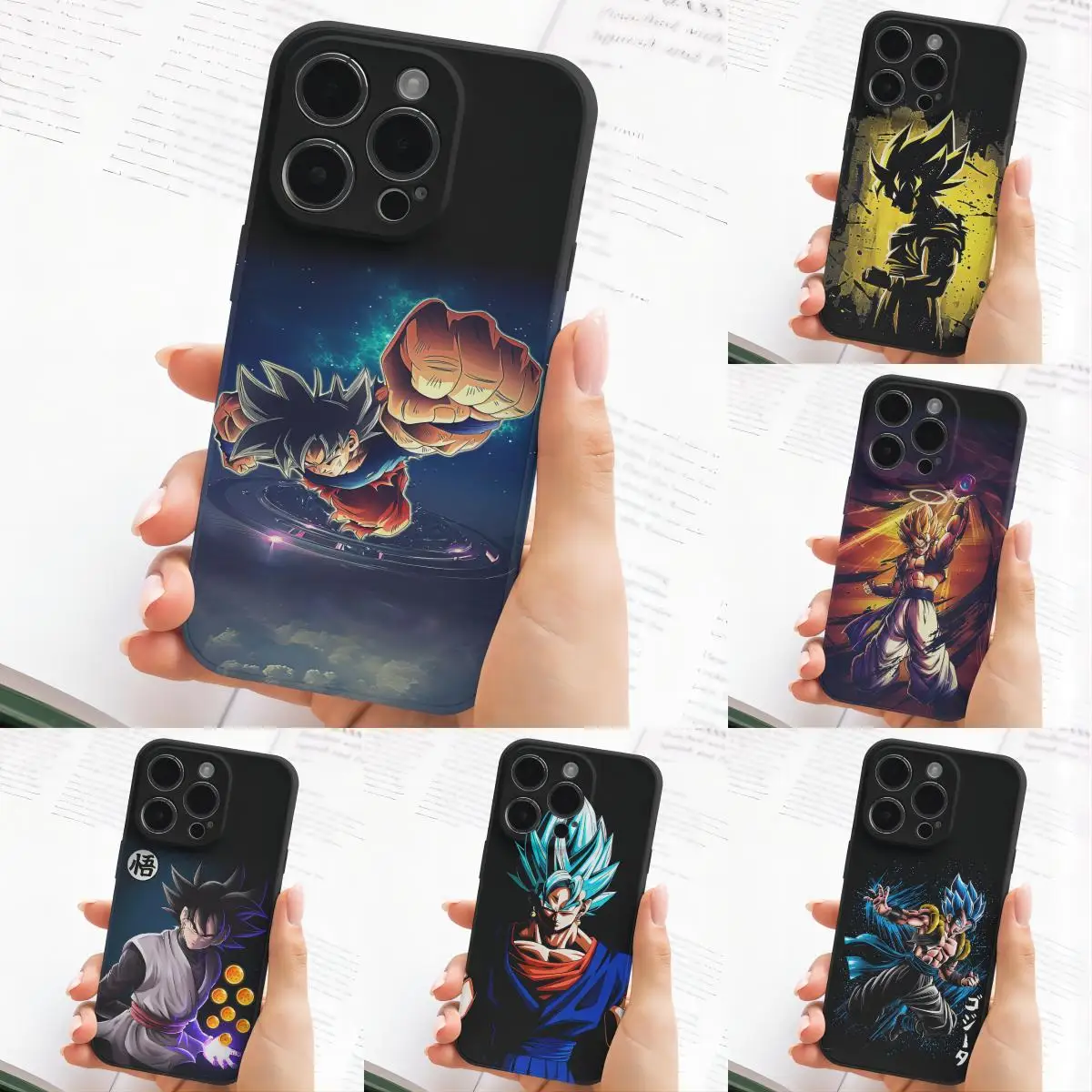 

Dragon Ball Z Iphone 14 Pro Max Case Black Matte Silicone Soft Shell Vegeta Tpu Material Toys Goku 2022 13 12 11 Toys Shell 2022