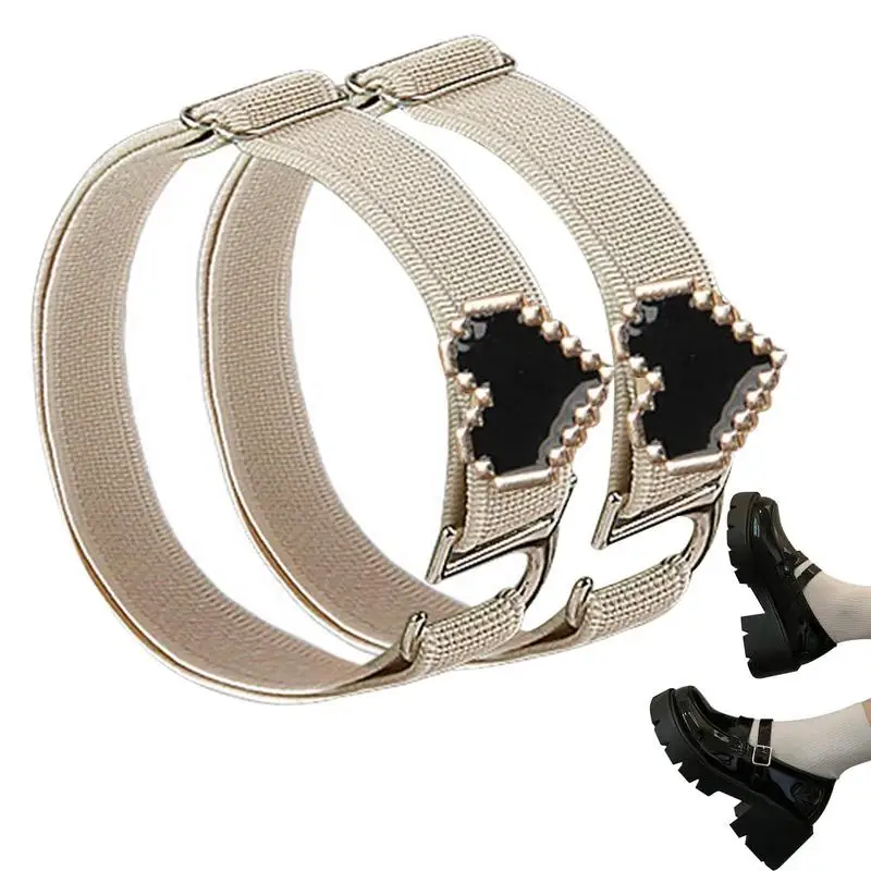 

Кожаный ремешок для обуви, противоскользящие ремешки для обуви, съемные ремешки на высоком каблуке с пряжкой, противоударный ремень для обуви