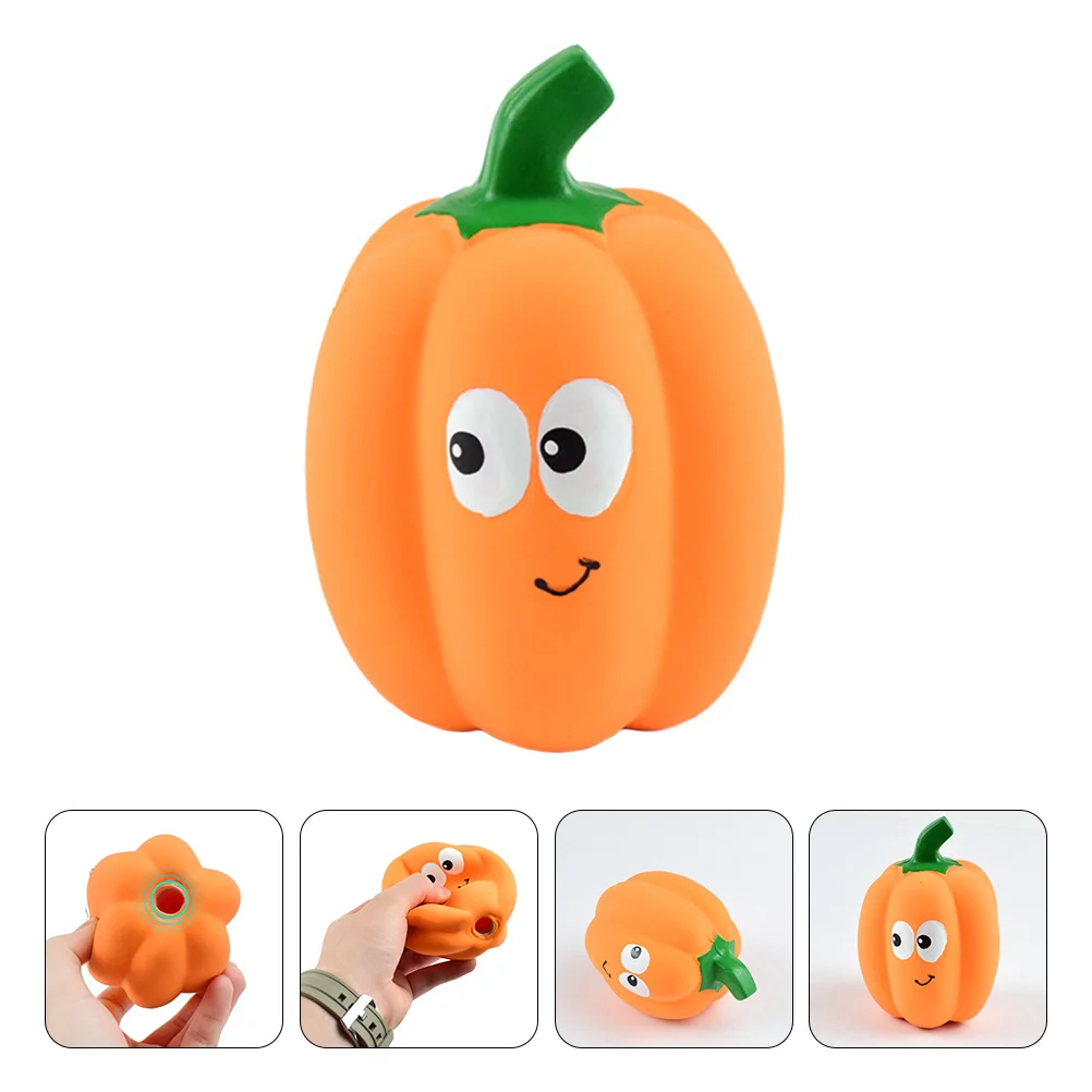 

Pumpkin Toy Cleaning Teeth Dog Toy Halloween Artificial Pumpkins Training Dog Chew Toy Catnip Cat Toys