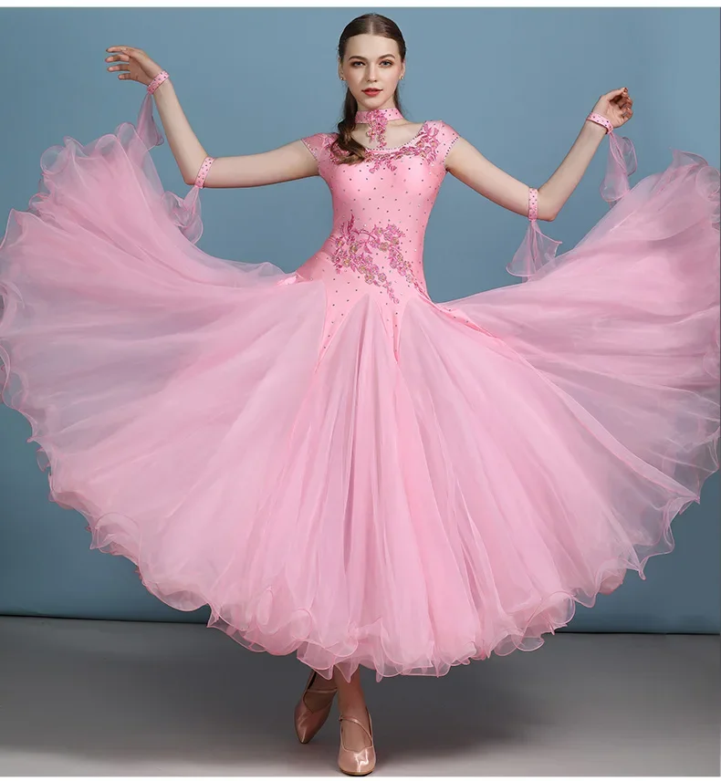 Ballroom Dance Competition Dress Dance Ballroom Waltz Dresses Standard Dress Women