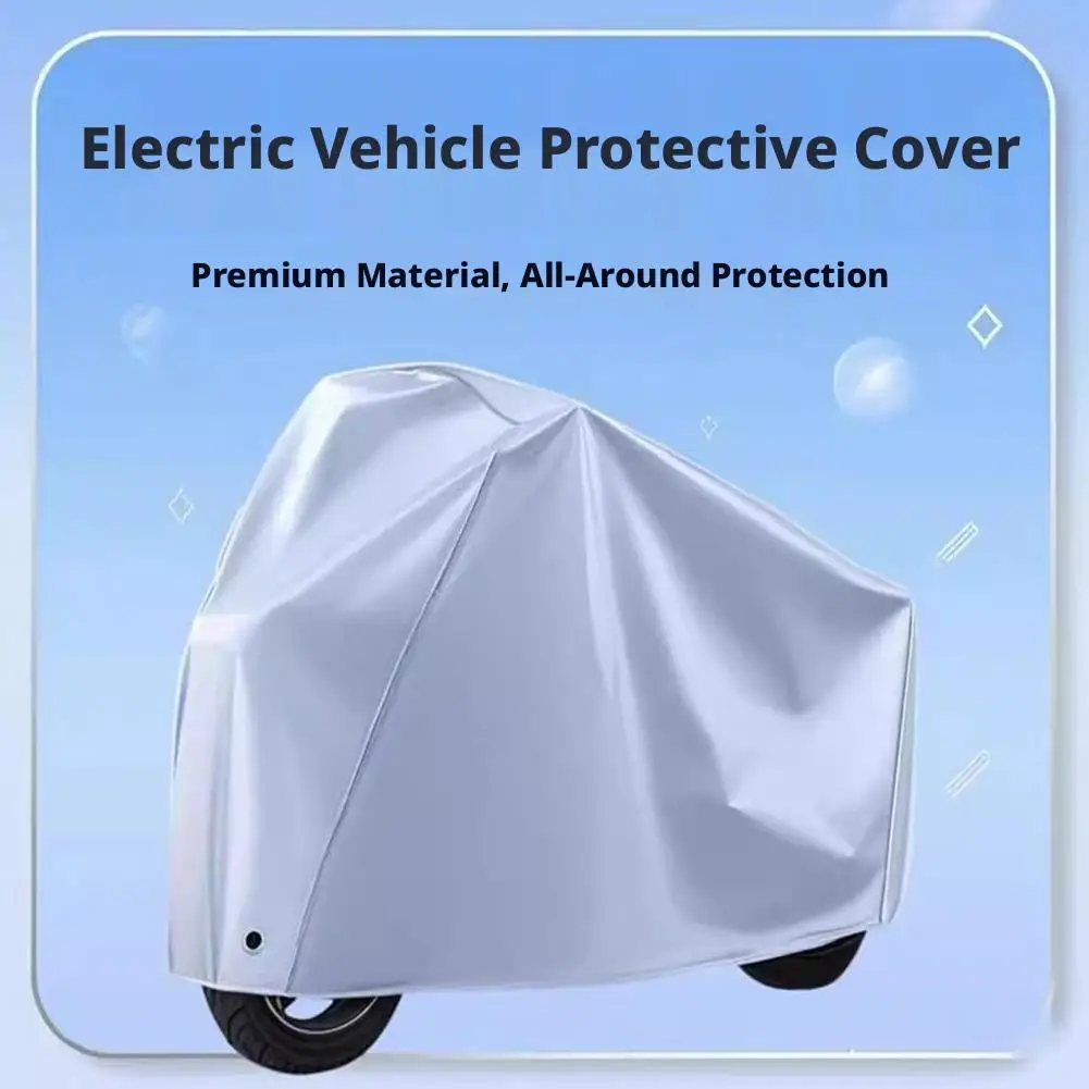 Telo Copriauto per Veicoli Elettrici e Moto, Protezione Solare, Antivento, Isolante Termico, Impermeabile, Antipolvere, Speciale per Auto - Image 5