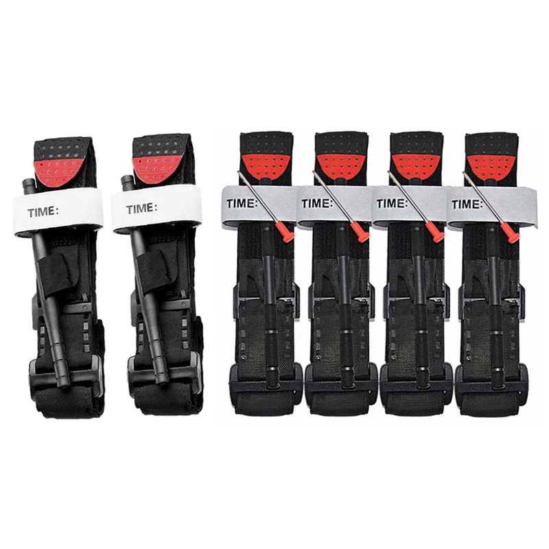 

Military Survival Tourniquet Metal Turnstile with Pen Tactical Combat Rotating First Aid Medical Emergency Belt Strap Trauma