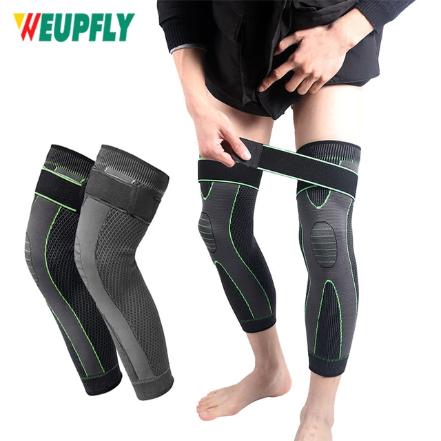 1Pcs Full Leg Compression Sleeves for Women Men Long Knee Braces