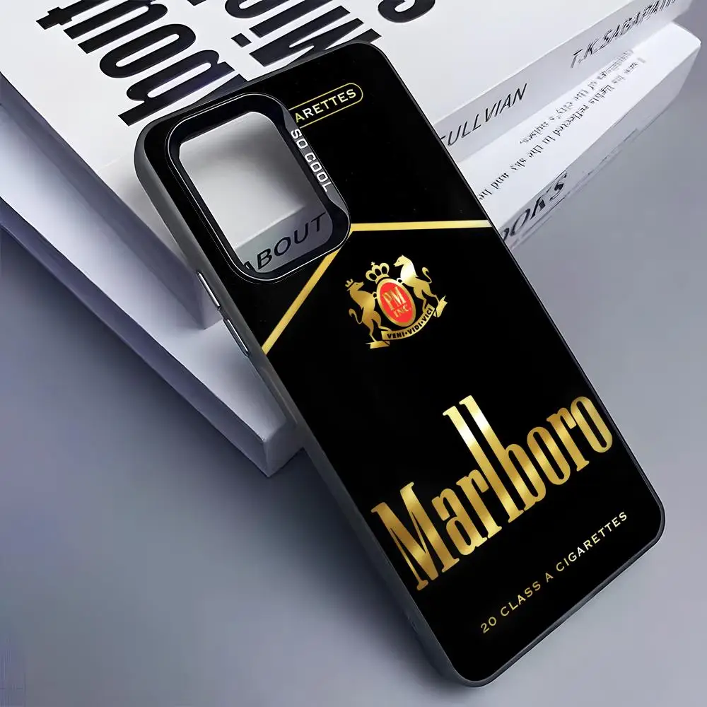Fashion M-Marlboro-S Colorful Silver Phone Case Cover