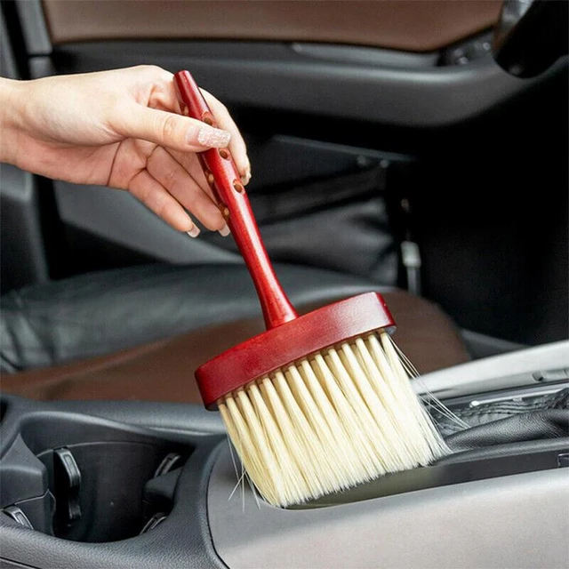 Auto Interior Dust Brush Automotive Interior Cleaning Tool Brush Soft  Bristles Detailing Brush Dusting Tool No Scratches Soft - AliExpress