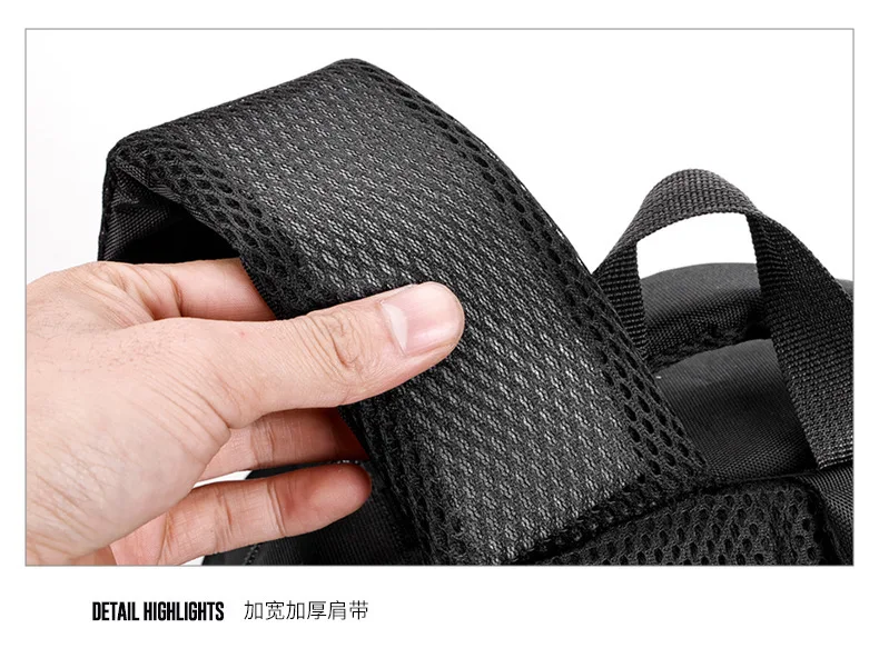 Neue Oxford Tuch Rucksack Für Männer Business Laptop Rucksack Outdoor Reisetasche Für Mittlere Und Hohe Verdicken Doppel Schulter Taschen – Detail 19