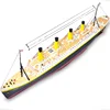 In Stock Titanic Remote Control Ship Cruise Ship Water Toy Model DIY Assembly Electric Toy 2