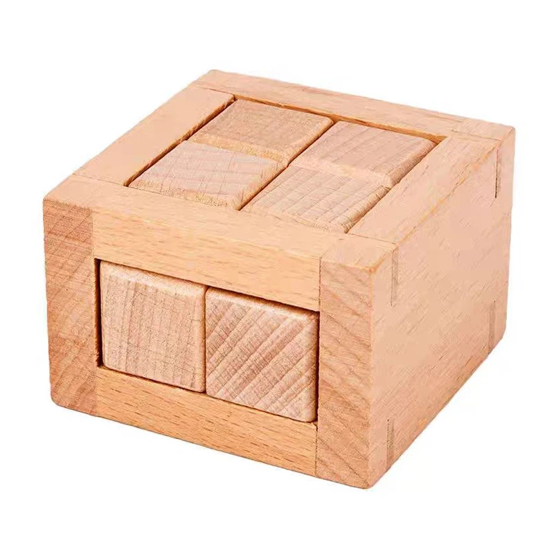 おもちゃパズル 6点セット 知育玩具 難度6のルーバンロック ギフト