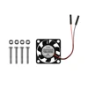 4PCS Brushless CPU Cooling Fan Heatsink Cooler Radiator 3.3V 5V for Raspberry Pi4 Pi3 B+, Pi 3, Pi 2, Pi 1 B+ 4