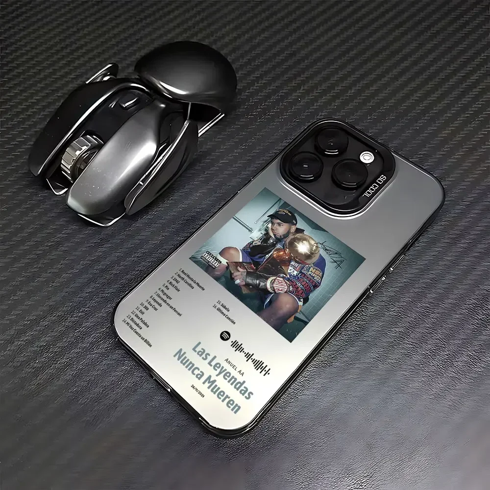 Stylish Anuel AA Matte Phone Case - Anti-Fall Back Cover