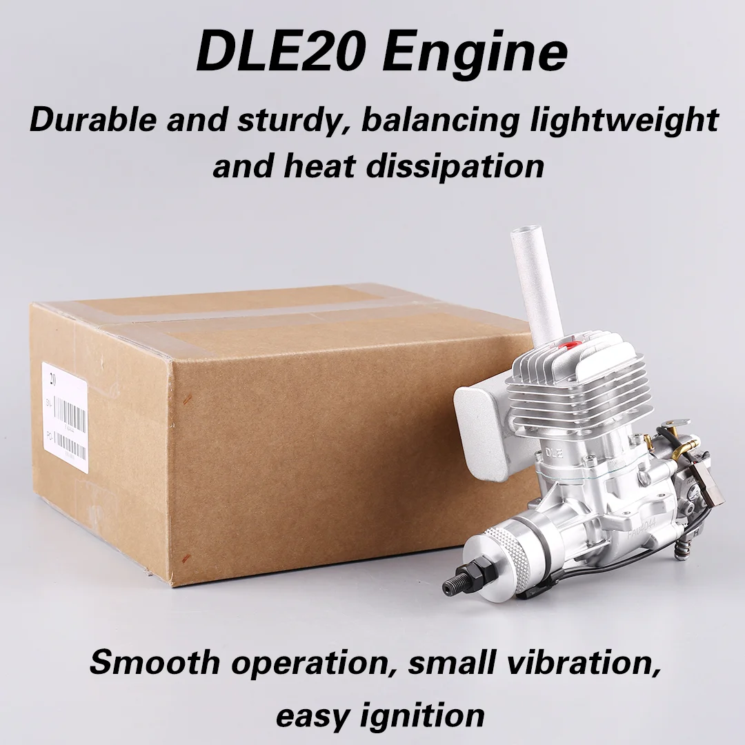 DLE 20 20CC Original GAS Engine For RC Airplane Fixed Wing Model