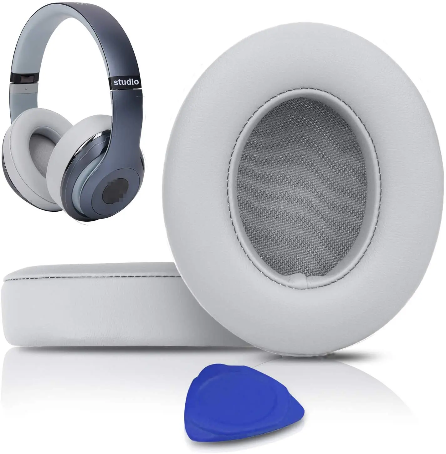Premium Replacement Ear Pads Cushions with Protein Leather