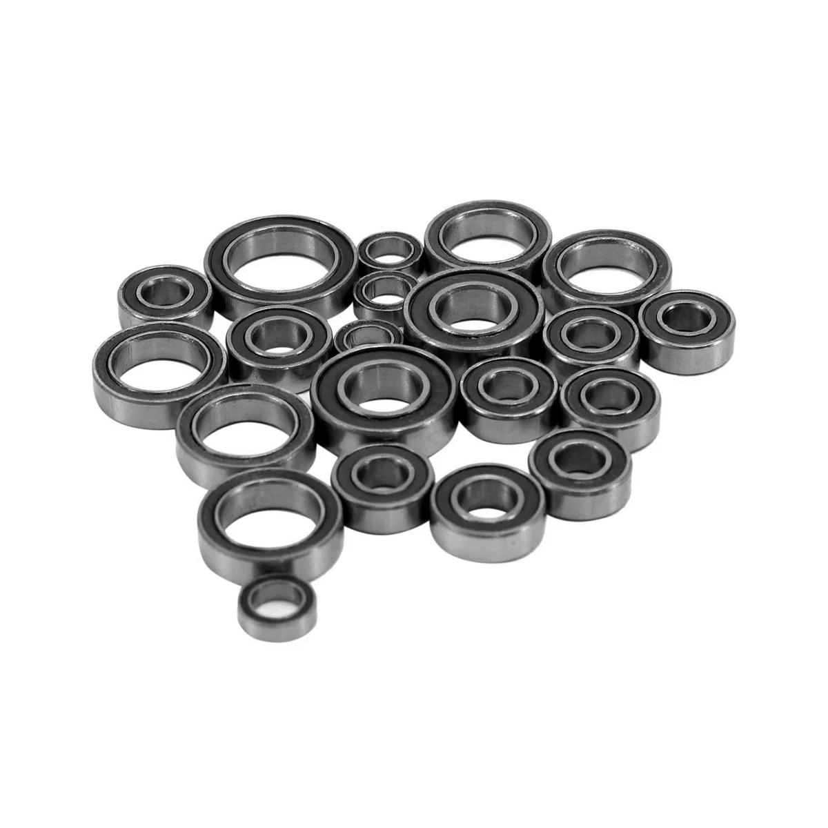 

21Pcs Sealed Bearing Kit for Traxxas Slash 4X4 VXL Rustler Stampede HQ727 Remo 1/10 RC Car Upgrades Parts Accessories