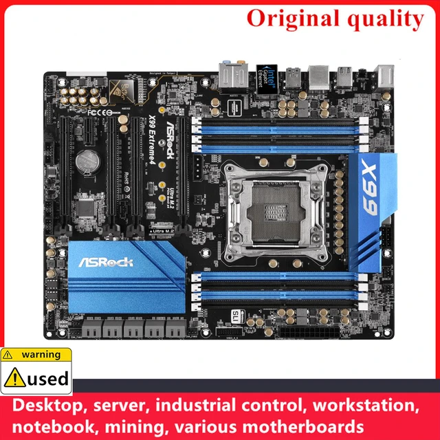 Used For ASROK X99 Extreme4 Motherboards LGA 2011-3 V3 DDR4 ATX For Intel  X99 Overclocking Desktop Mainboard SATA III USB3.0 AliExpress Mobile