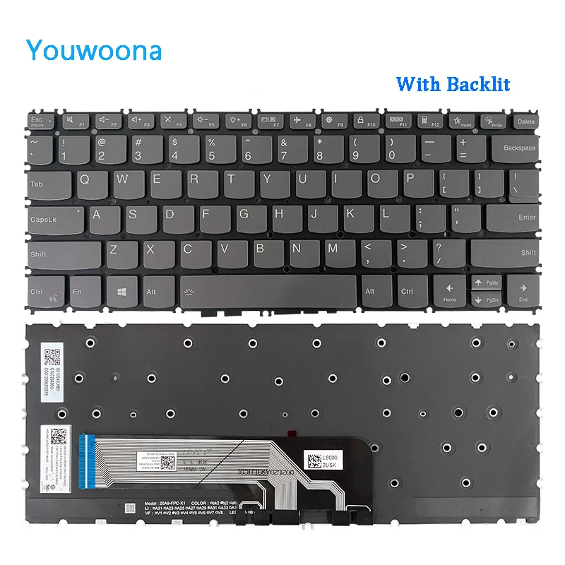 

Новая Оригинальная клавиатура для ноутбука LENOVO ThinkBook13X ITG Yoga13sACN Yoga Pro13sITL2021 PR2UB