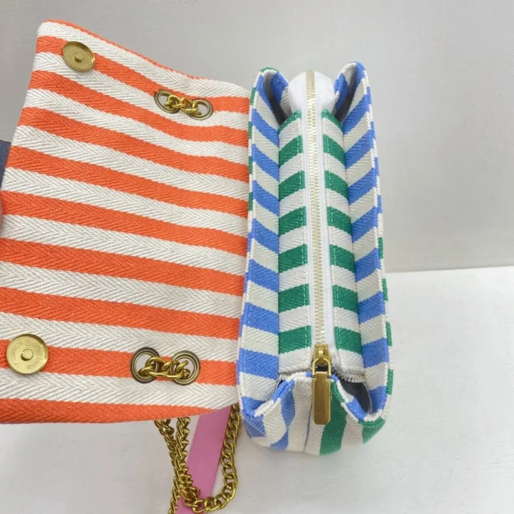 Purse Luxury Canvas Shoulder Bags Fashion Trend Chain Crossbody Bag Designer Brand Large Capacity Small Square Bags Women