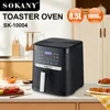 Multi-function Touch Screen 8.5L Large Capacity Air Fryer Non-stick Coating and Portable Timer Electric Oven 2
