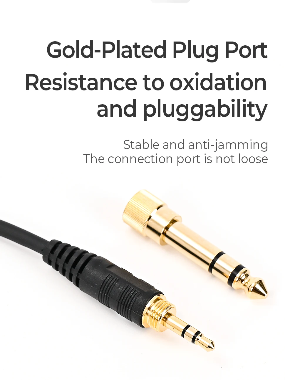 2.5 mm to 3.5/6.35 mm Replacement Headphone wire Spiral Spring Headset Audio Cable for Sennheiser HD598 HD518 HD558 HD569 HD579