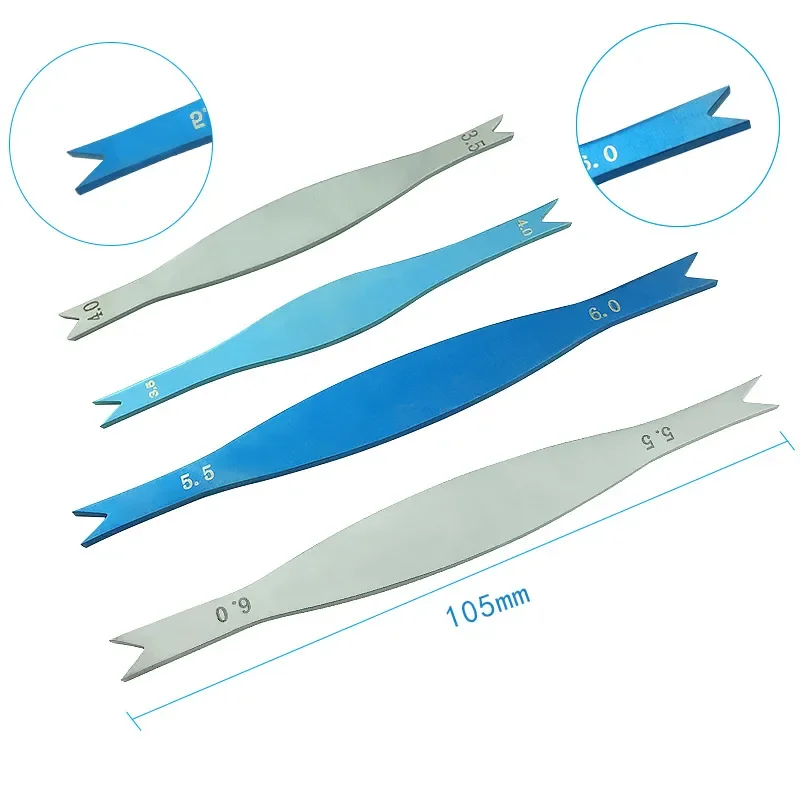 Ophthalmic Braunstein Fixd Caliper Titanium/stainless Steel Autoclavable Eye Instrument