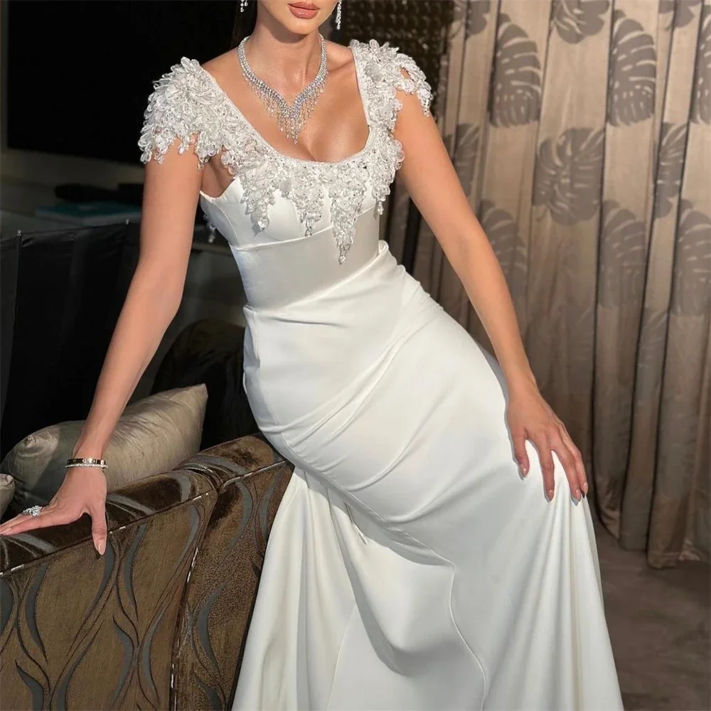 

Bead Sequin 2023 Women Vestidos De Gal Formal Occasion Evening Gown Islamic Cocktail Dresses