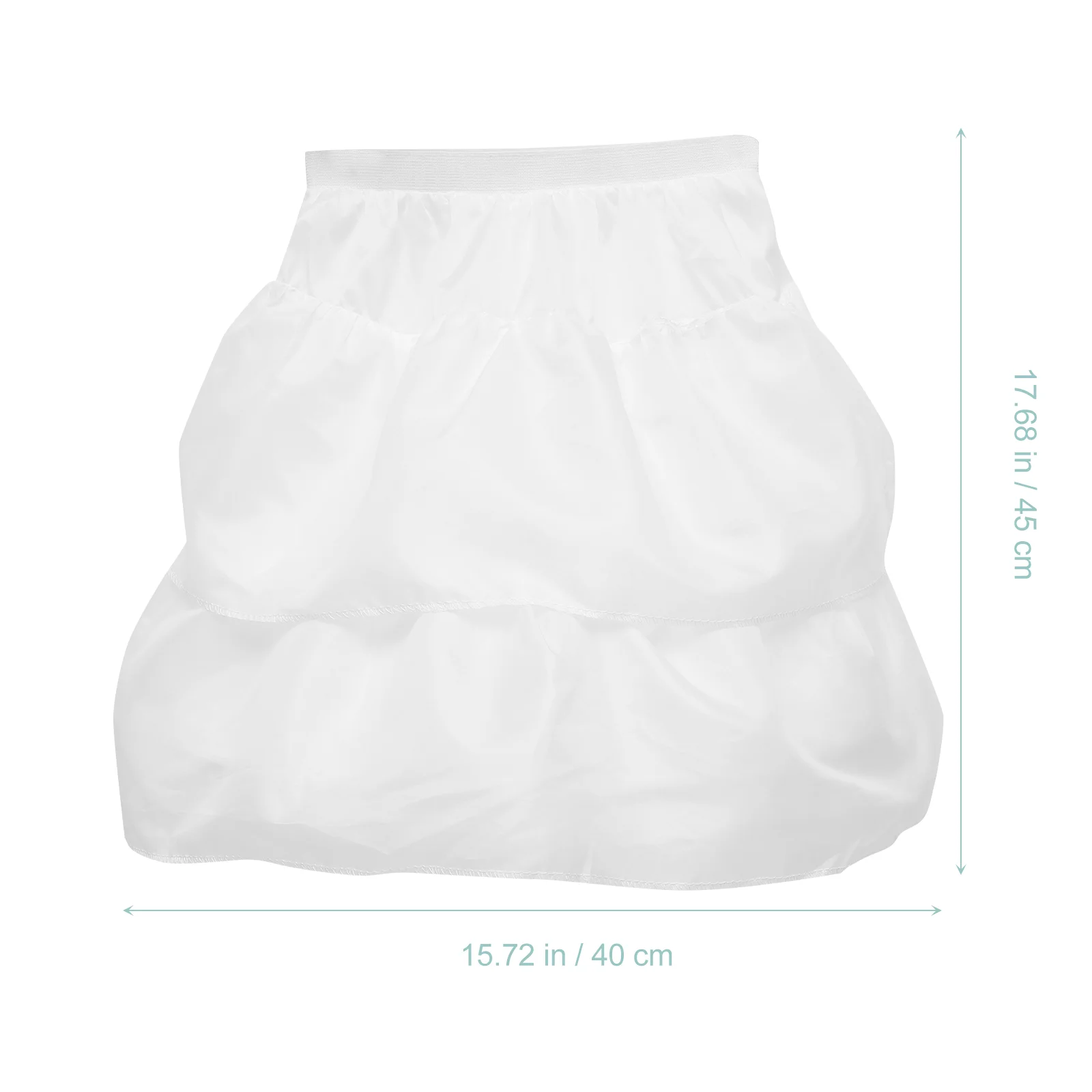 Dress Petticoat Skirt Pannier Girls Lolita Cosplay Crinoline Prom Underskirt Bustle Child