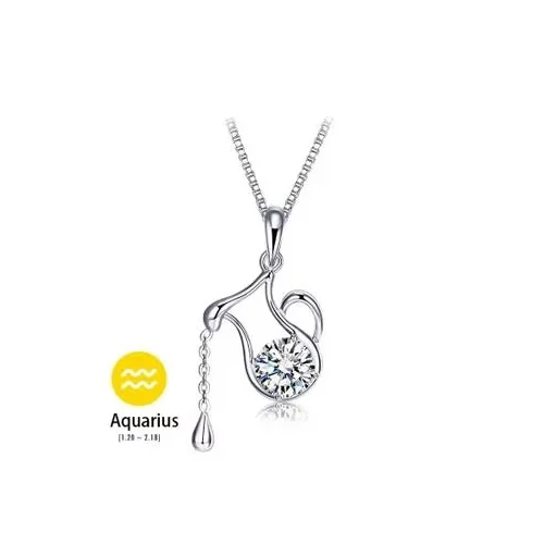 Crystal CZ Snake Pendant Necklace Temperament Silver Color Clavicle Chain Choker Necklaces For Women Wedding Jewelry 1
