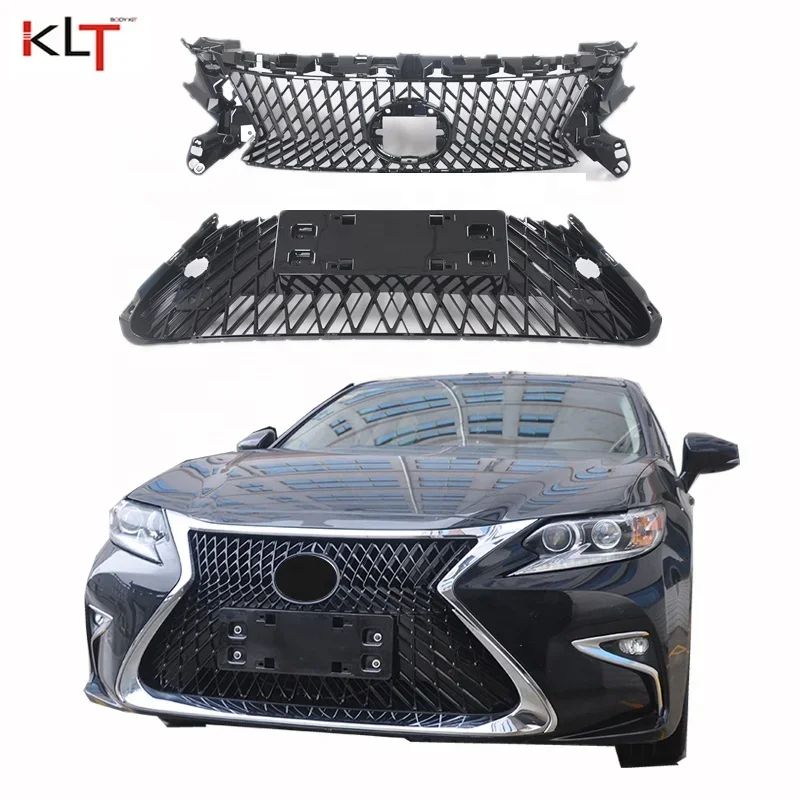 KLT Car front grille for  2015-2017 ES200 ES250 ES300H upgrade  LS/ ES F-SPORTS custom