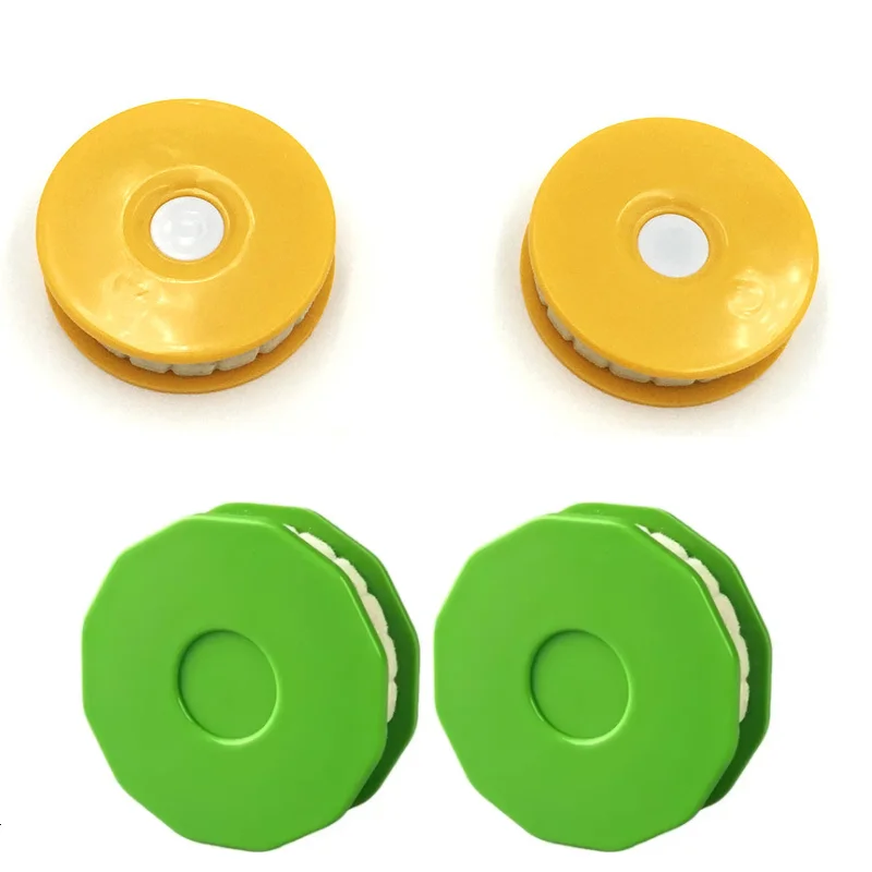 Bike Chain Lubricator Bicycle Chain Oiler Lubricating Disc Bicycle Maintenance Tool Cycling Gear Roller Lubricant Bike Accessory