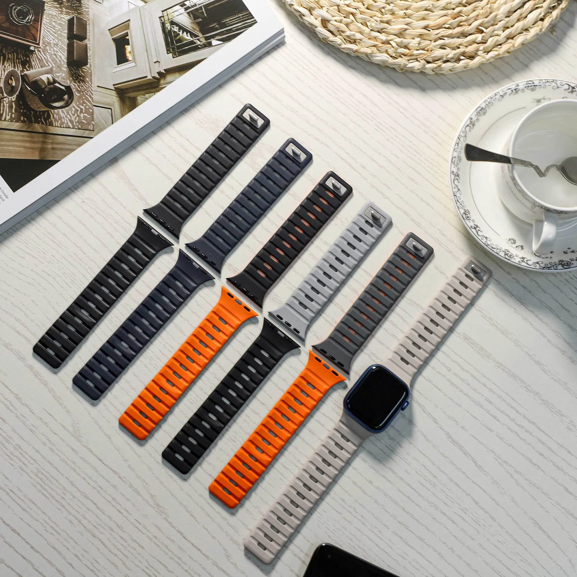 Magnetic Silicone Strap Bracelet