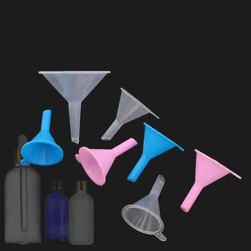 Plastic Funnels 2Pcs For Lab Diffuser Bottle Mini Liquid Oil