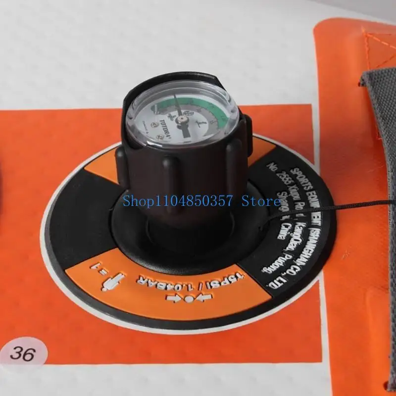 652F 압력 게이지 30psi 풍선 보트 공기 압력 게이지 낚시 카약 서핑 보드 서핑 보트 용 공기 압력 테스터
