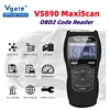 2024 Newest Versions Vgate VS 890 OBD2 Diagnostic Scanner VS890 SCAN Tool VS 890 CAN-BUS Multi-Languages OBD 2 Car Code Reader 1