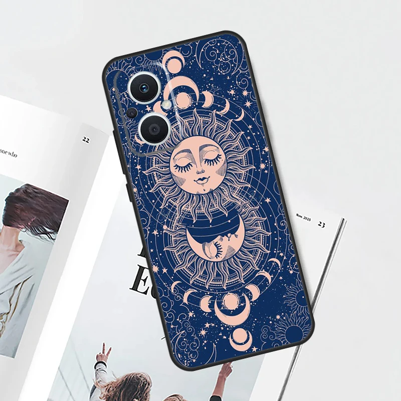 Witches Moon Tarot Phone Case - Mystical Design Protective Cover