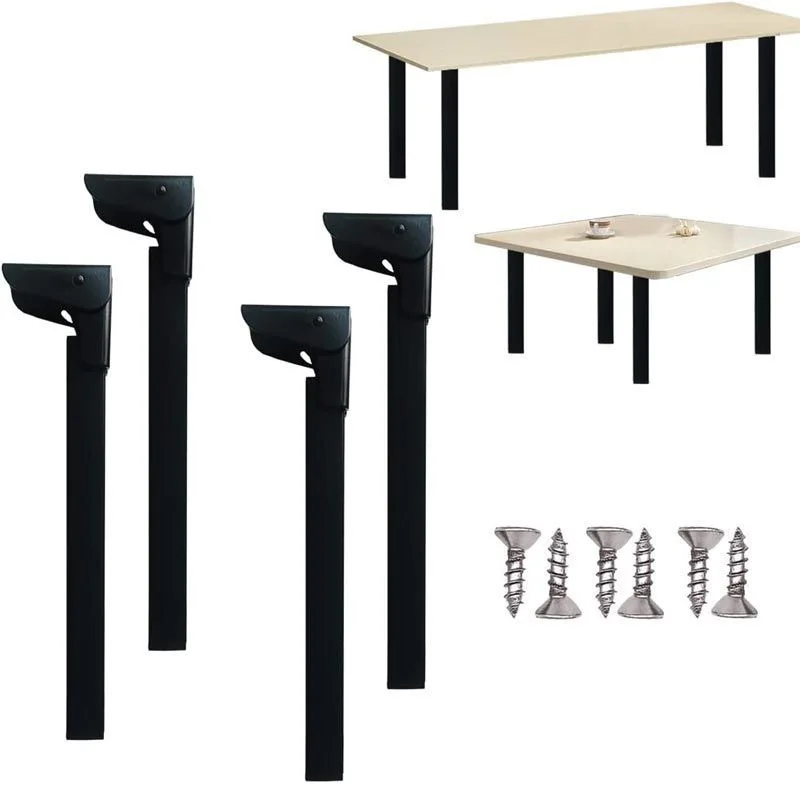 Description Picture 3 of item1Pcs Table Folding Support Legs Metal Bed Leg Coffee Table Legs Sofa Legs Invisible Bed Legs Feet Home Table Legs Accessories
