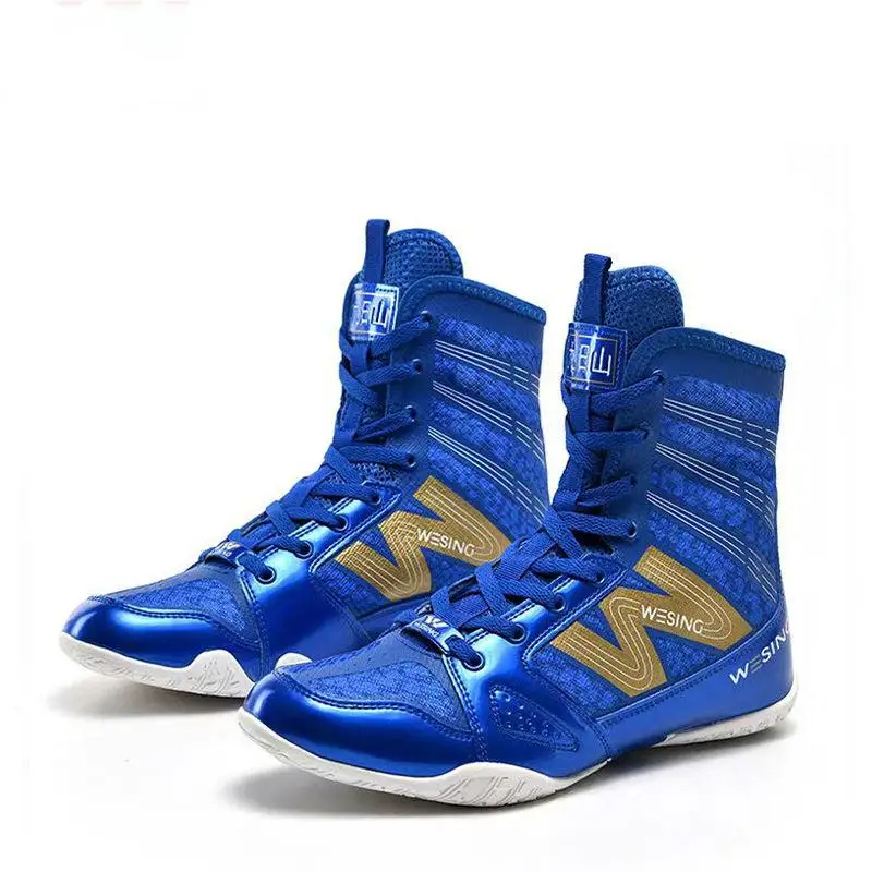 Professional High Top Wrestling Shoes Big Size 36-46 Boxing Sneakers Breathable Wrestling Footwears Comfortable Combat Sneakers