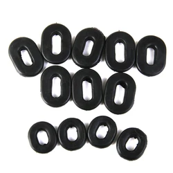 24pcs Rubber Grommet Single Side Panel Fairing Washer Wiring Cable Gasket Rubber Seal Assortment Set For Honda Motorcycle