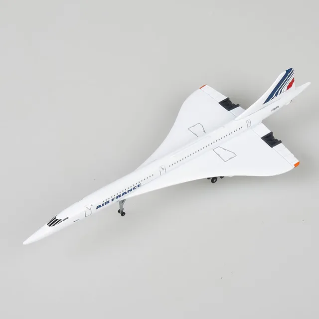 1/400 Concorde Air France Airplane Model 1976-2003 Airliner Alloy Diecast Air Plane Model Children birthday Gift Toys collection 3