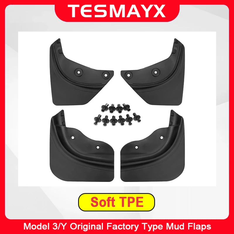 Premium Front & Rear Mudflaps Set – Durable Splash Guards