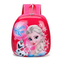 Disney Kids Backpack For Girl Cartoon Frozen Elsa Sofia Children Shcool Bag Baby Fashion Waterproof Casual Knapsack High Quality 2