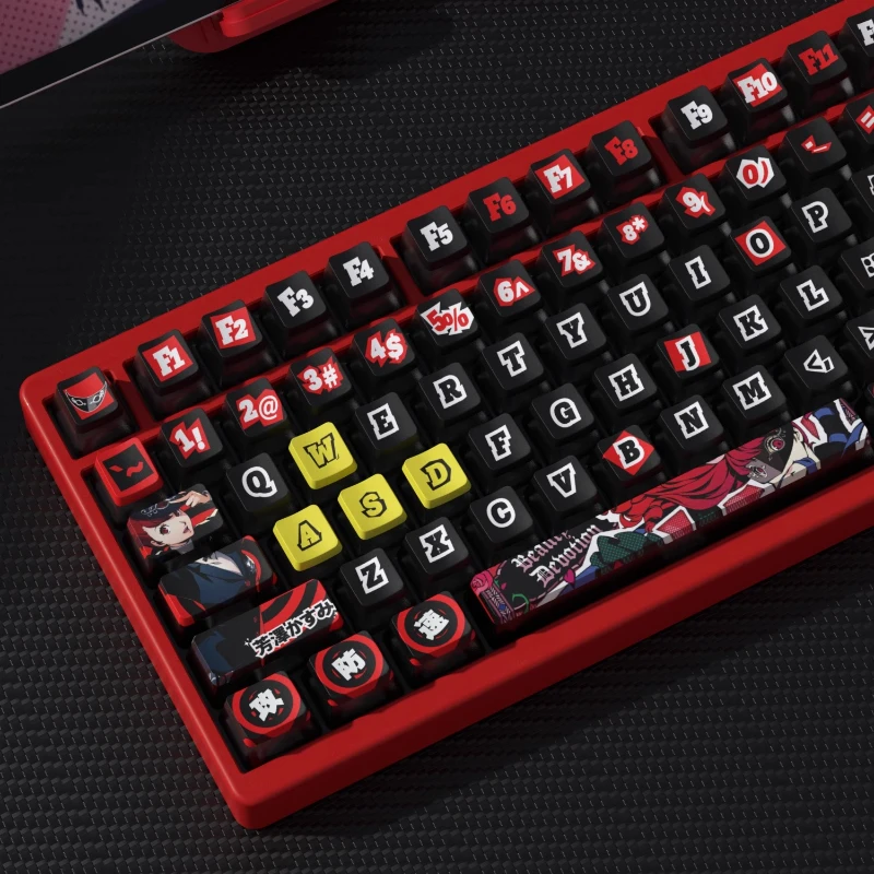 Persona 3 Keycaps Gaming Complete Set Keycap PBT Dye