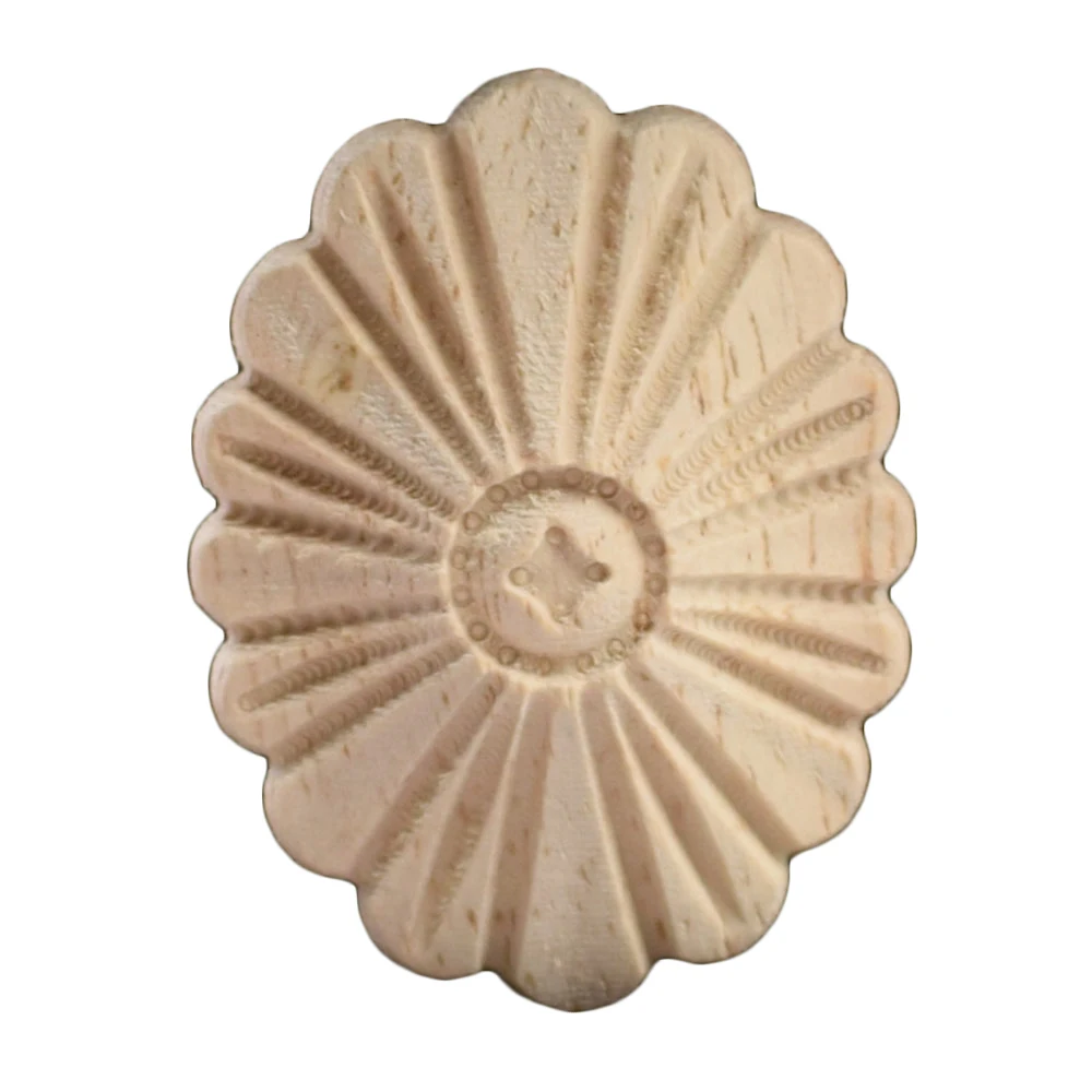 

10PCS Corner Flower Exquisite Carving Wood Appliques Furniture Wooden Mouldings Vintage Unpainted Accessories Decoration Decal