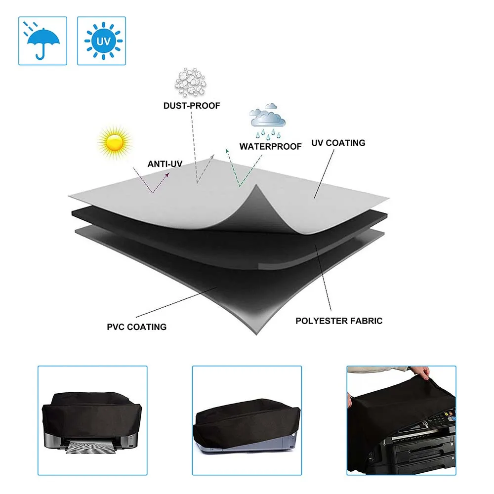 Printer Cover Washable Home Office 3D Printer Dustproof Waterproof Storage Bag